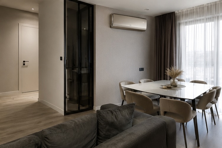 Встановлення Cooper&Hunter VIP Inverter у квартирі в Києві.