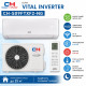Кондиціонер Cooper&Hunter CH-S09FTXF2-NG Vital Inverter для кімнати до 25 м²
